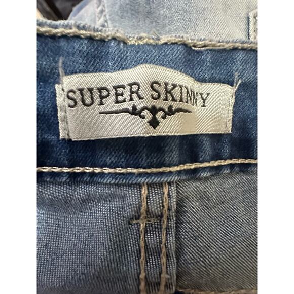 Super Skinny sequin embroidered jeans size 30 - Picture 3 of 13